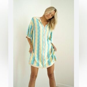 Yllw the Label Felix Knit Dress Tropic